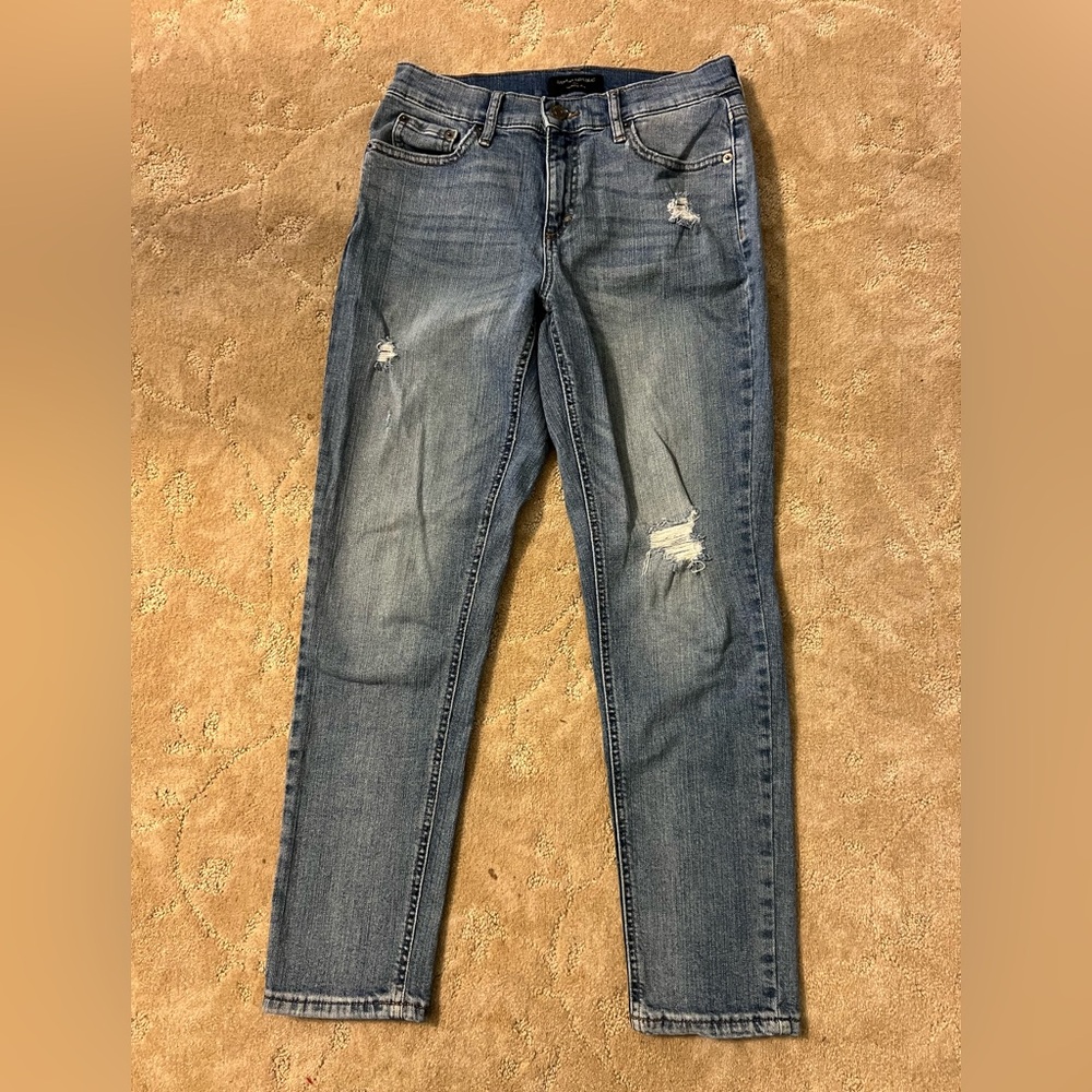 Banana Republic jeans.